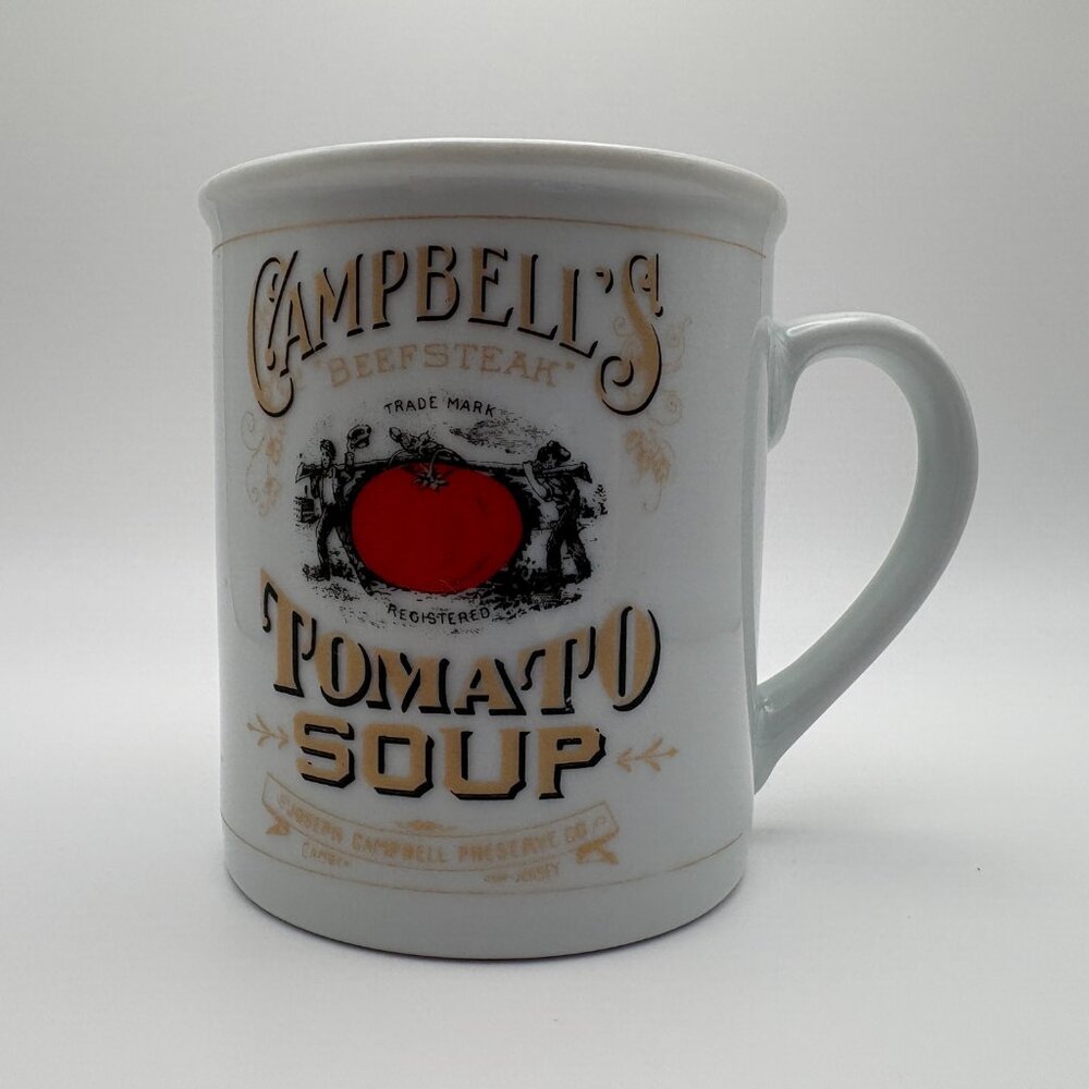 Campbell Soup 125th Anniversary Beefsteak Tomato Soup Coffee Mug (SKU: 298MI)